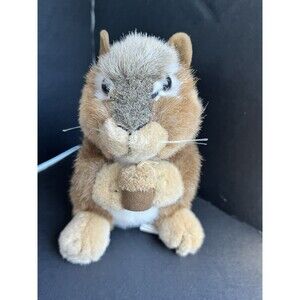 “PEANUT” The Chipmunk with ACORN  By The Stuffed Animal House Plush